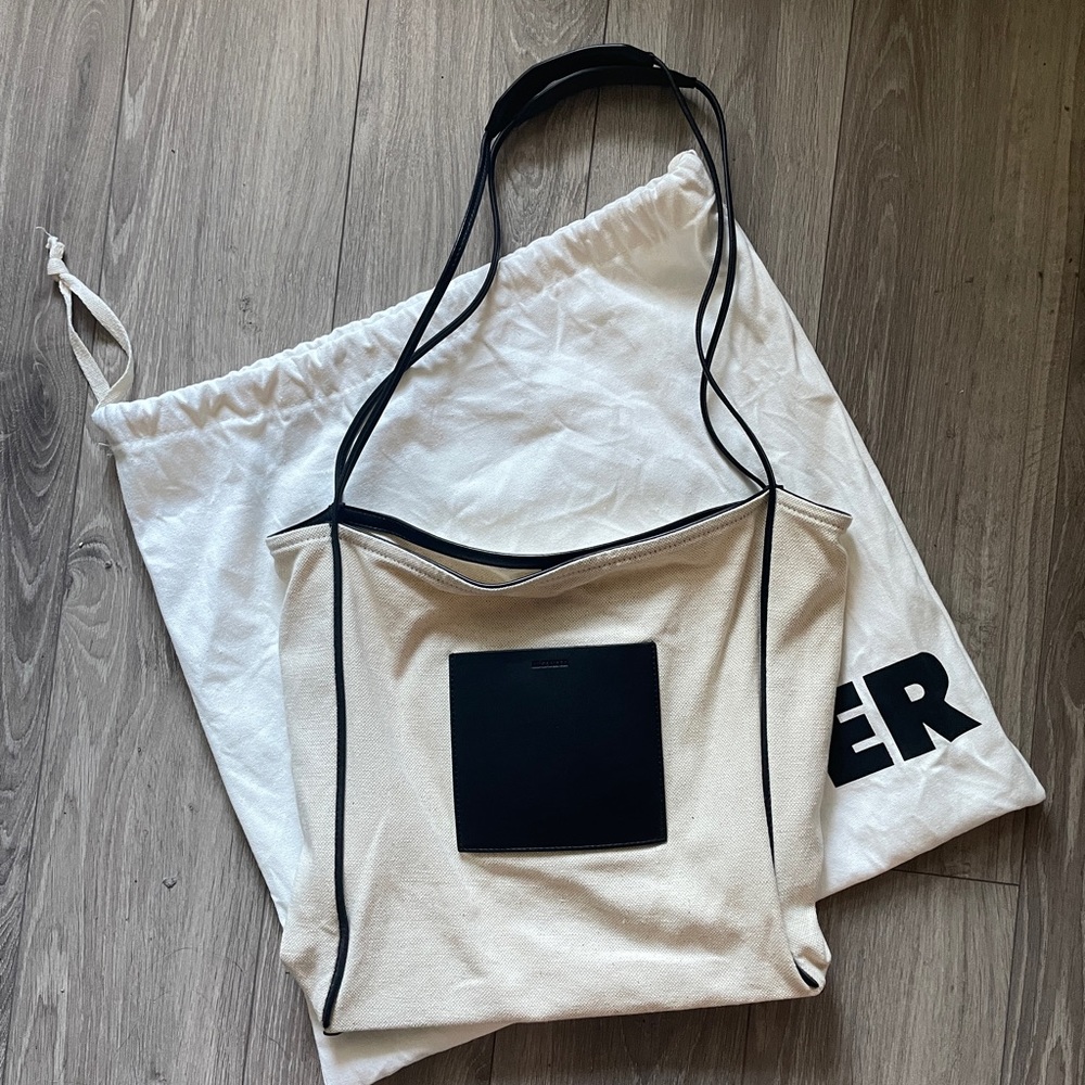 Canvas Tote Bag Jill Sander